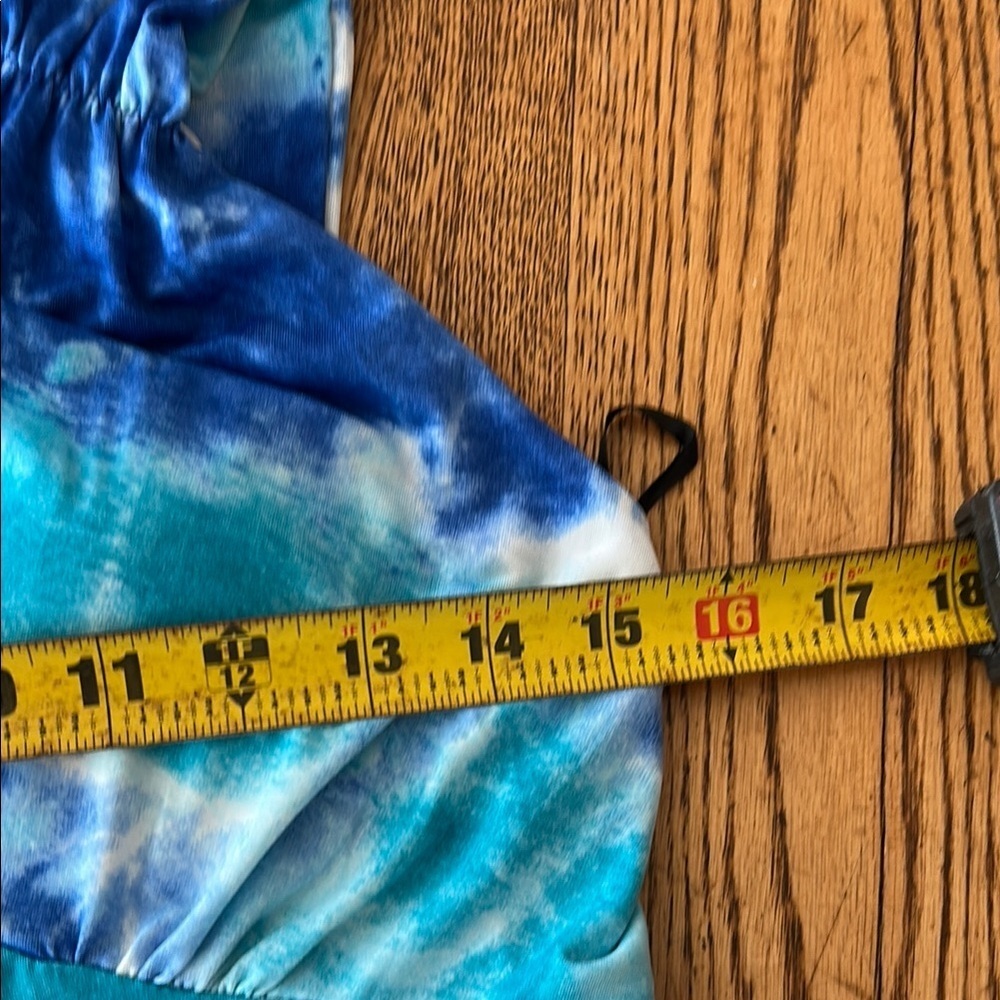 Blue Tie-Dye Jumpsuit - Picture 12 of 13